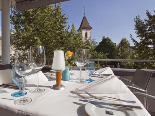 Hotel Mariotto Am Burghof Lörrach Dış mekan fotoğraf